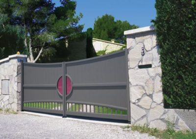 installation portail clôture sur mesure Loire